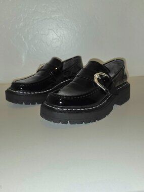 Circus by Sam Edelman Women's Everly Lug Sole Monk Strap Loafers